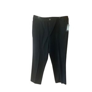 Christopher & Banks Classic Fit Straight Leg‎ Black Pants NWT